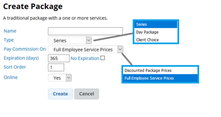 Create package